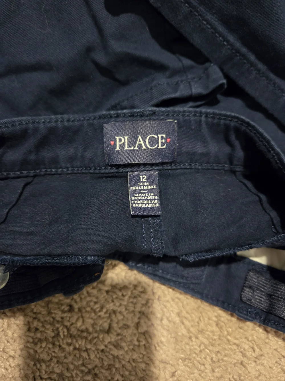 The Children's Place Navy Chino Shorts for Kids
